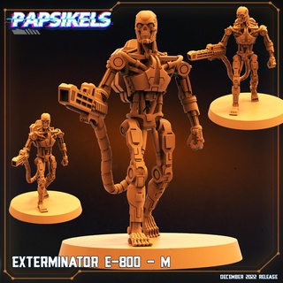 exterminador 800 terminadores Exterminador Futuro robô 3d print model - Mito3D