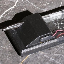 external battery holder casio fx-8000g fx-8500g tool electronics 3d print model - Mito3D