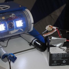 fuente de alimentación externa adaptador openrov gadget la batería robótica 3d print model - Mito3D