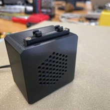 externe orateur amateur radio radioamateur jambon musique 3d print model - Mito3D