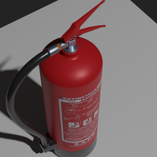 extinguisher relief 3d print model - Mito3D