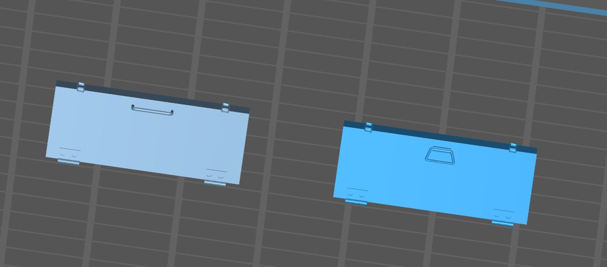 supplémentaire boites loisir patron idf corps 1 35 échelle modèle 3D print model - Mito3D