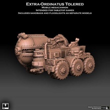 extra ordinatus tolered mobile megacannon 3d print model - Mito3D
