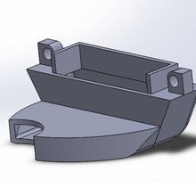 extrusora fan de la boquilla herramienta electronica el ventilador Impresora 3d complementa ender 3 3d print model - Mito3D