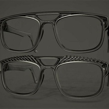occhio bicchieri modello a3 sla dlp lcd moda design occhiali culos Sonnenbrille Brille glass frame telaio sole eye bicchiere 3d Stampa 3d print model - Mito3D
