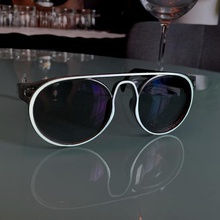 Auge-Brille - Modell b2 Mode drucken gedruckt 3d Brille Sonne Glas Auge-Glas Sonnenbrille frame Glas-Rahmen brille sonnenbrille culos occhiali design 3d print model - Mito3D
