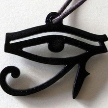 eye horus jewelry ojo 3d print model - Mito3D