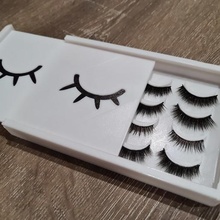 eye lash holder box flashforgecults makeyourwifehappy beauty cosmetics 3d print model - Mito3D