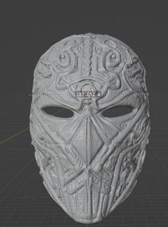 eye odin viking mask cosplay renaissance festival spirit warrior berserker stl 3d creature 3d print model - Mito3D