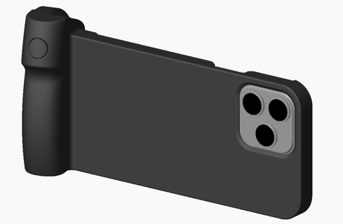 eyecamera iphone 13 pro max Gadget grip mount mobile_phone 3d print model - Mito3D