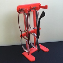 Brillen-Unterstützung home storage paar Brille 3d print model - Mito3D