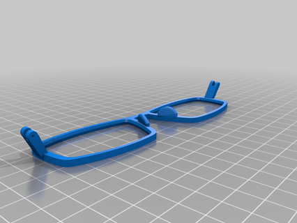 eyeglasses glasses 3d print model - Mito3D