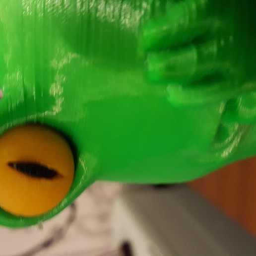 les yeux s'ennuie de la grenouille art sculptures 3D print model - Mito3D