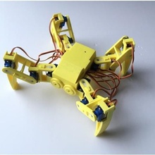 ez arduino spidey 12 dof robô quadrúpede gadget mini 3d print model - Mito3D