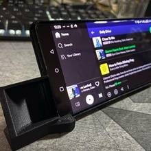 ez altavoz teléfono estante soporte wip artilugio acústico móvil 3d print model - Mito3D