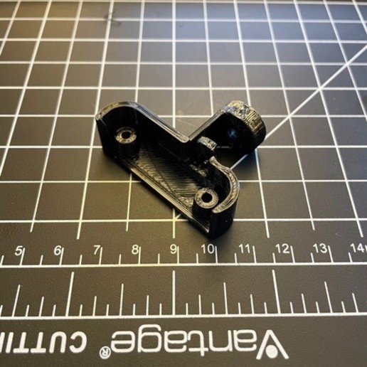 ezrstruder ptfe filamento guía rail ender 2 3 cr 10 10s extrusora 3D print model - Mito3D