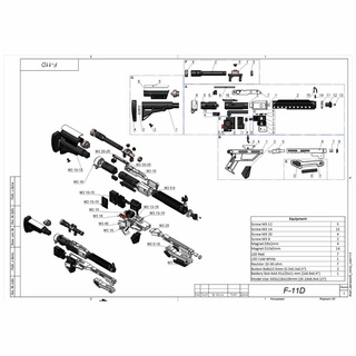 f-11d blaster rifle - star wars printable 3d model stl + cad bundle personal use 3d print model - Mito3D
