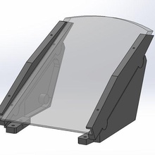 f 16 cabina piel cuadro artilugio expulsión asiento simulador vuelo halcón víbora 3d print model - Mito3D