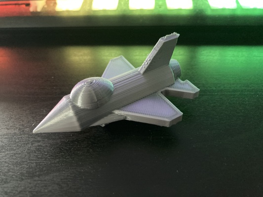 f 16 yumurta uçağı araçlar dövüşçü jet 3d print model - Mito3D
