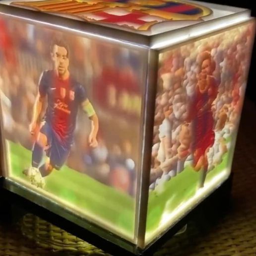 fc Barcelone légendes lampe 3D print model - Mito3D