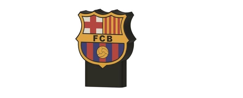 fc barcelona piggy bank soccer football bar coins 3d print model - Mito3D