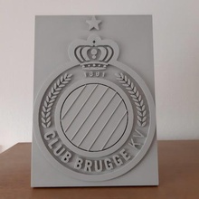 fc Bruges emblema futebol esporte 3d print model - Mito3D