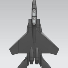 f-15k slam aquila vari f15k aeromobili piano fighter 3d print model - Mito3D