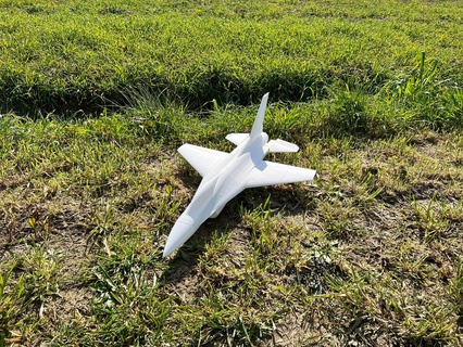 f16 fighting falcon - 50 mm edf jet free test part airplane 3d printed rc plane lw-pla aircraft fly drone 3d print model - Mito3D