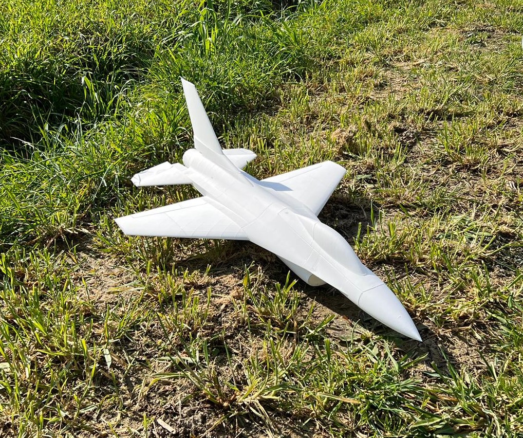 f16 combat faucon 50 mm edf jet rc avion 3d imprimé lw pla mouche drone 3D print model - Mito3D