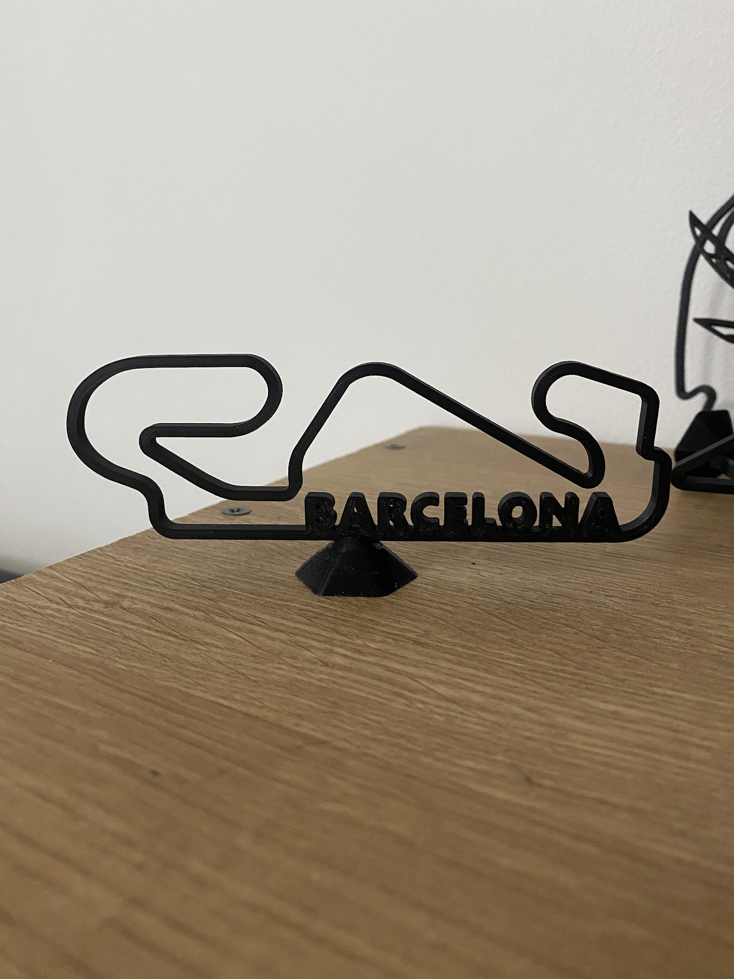 f1 barcelona catalunya hakkında daire formül 3D print model - Mito3D