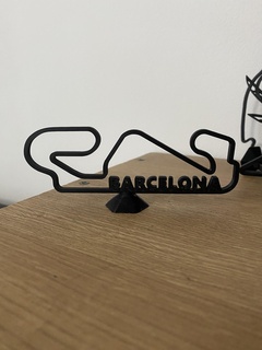 f1 barcelona catalunya barcellona Catalunya cerchio formula 3d print model - Mito3D