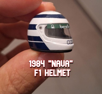 f1 helmet - 1984 riccardo patrese nava alfa romeo formula 1 crash bell 3d print model - Mito3D