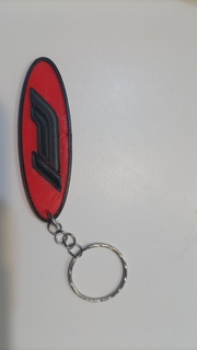f1 keychain key holder formula1 3d print model - Mito3D
