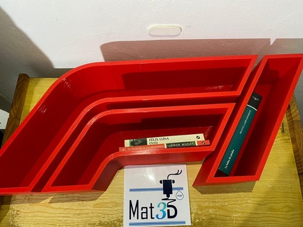 f1 estante estante f1 3d print model - Mito3D
