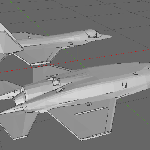 f35 lightning ıı joint strike fighter jsf - kolay baskı oyun araç askeri modeli uçak 3D print model - Mito3D