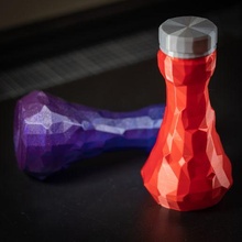 f412 crystal potion bottle 3d print model - Mito3D