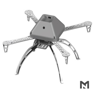 f450 drone Cadre protecteur couverture gaine 3d print model - Mito3D