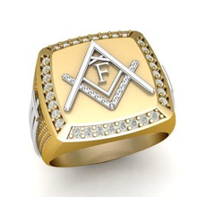 f - letra de el anillo sellar la joyería carta alfabetos singet signetring diamante oro plata platino zbrush letras 3dprintable imprimible cnc joya jewells señores los anillos 3d print model - Mito3D