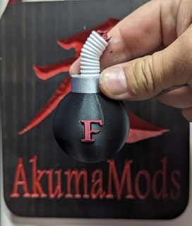 Bombe Akumamod 3d print model - Mito3D