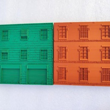 fa ade bina duvar mimarlık ev cephe pencere bölüm 3d print model - Mito3D