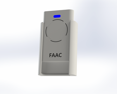faac xt4 porte éloigné contrôle soutien portail garage voiture xt2 3d print model - Mito3D