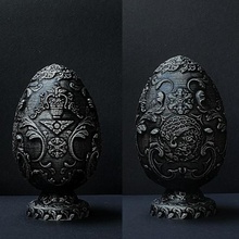 faberg egg art sculpt bunny faberge easter 3d print model - Mito3D