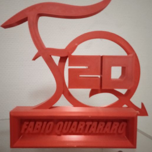 fabio quarta rara moto gp trofeo 3D print model - Mito3D