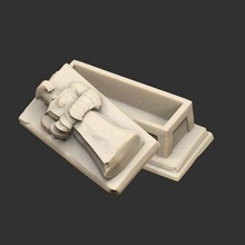 2 masal lahit fonksiyonel kutusu ev kaplar kaybetti mezar fantezi crypt kap tabut bölüm yıldönümü 3d print model - Mito3D
