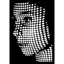 Gesicht 3 Dekor Mauer opart op Kunst modern Pop Art 3d print model - Mito3D