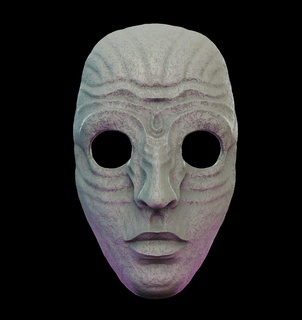 cara mascarar cosplay arrepiante Bruxas halloweenxcults 3d print model - Mito3D