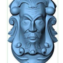 Gesicht-ornament Kunst Skulpturen 3d print model - Mito3D