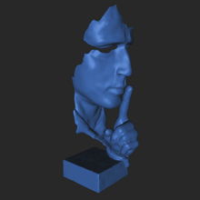 Gesicht Skulptur - statue Kunst Dekoration design 3d print model - Mito3D