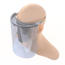 protetor de rosto favo mel vários covid 19 escudo facial proteção face cover 3d print model - Mito3D
