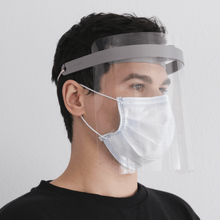 careta visor - de un mínimo montaje covid-19 la herramienta médicos escudo médica máscara visera facial covidfaceshield 3d print model - Mito3D